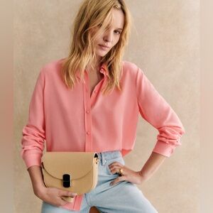 NWT- Sezane Ann Shirt - Size 8 (40)